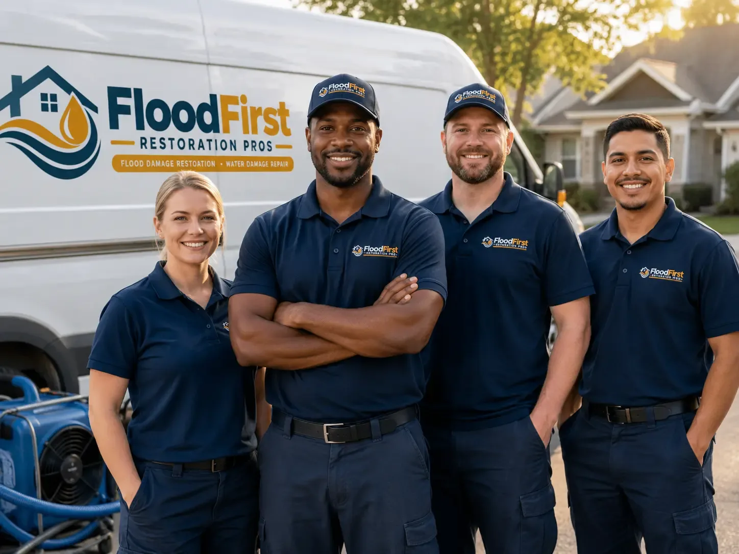Flood Damage Restoration company in Center Line, MI